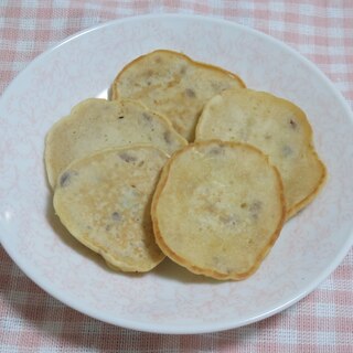 三十雑穀とれんこんのもちもちホットケーキ